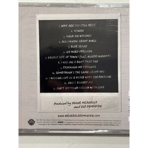 OLD DOMINION Band Signed Time Tequila & Therapy Booklet w/ New CD Matthew Ramsey - Picture 9 of 9